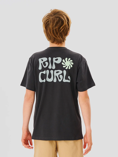 Rip Curl SWC Psych Stack T-Shirt musta