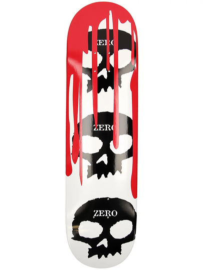 Zero 3 Skull With Blood 8.125" Skateboard Deck kuviotu