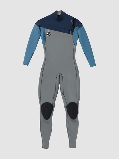 Volcom 4/3mm Chest Märkäpuku sininen
