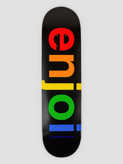 Enjoi Specturm R7 8.0" Skateboard Deck musta
