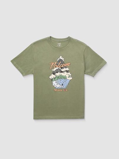 Volcom Bb Pnw T-paita vihreä