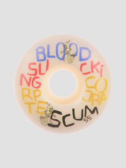 Toy Machine Corporate Scum 100A 53mm Wheels valkoinen