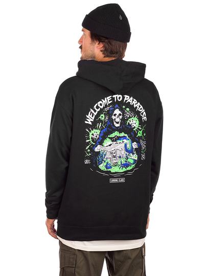 Lurking Class Welcome Hoodie musta