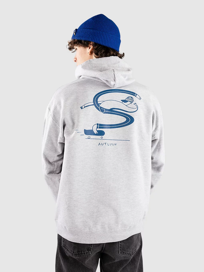 Autumn Headwear Skateboard Man Huppari harmaa