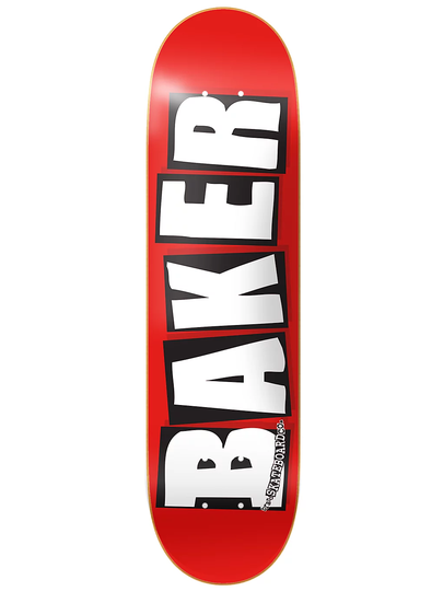 Baker Brand Logo White 8.125" Skate Deck kuviotu