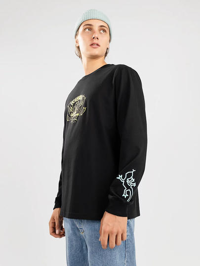 Converse Desert Graphic Long Sleeve T-Shirt musta