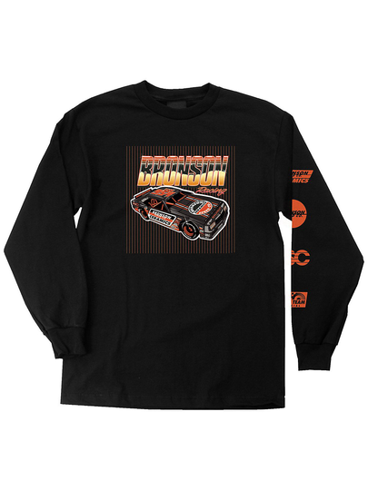 Bronson Ceramics Car Long Sleeve T-Shirt musta