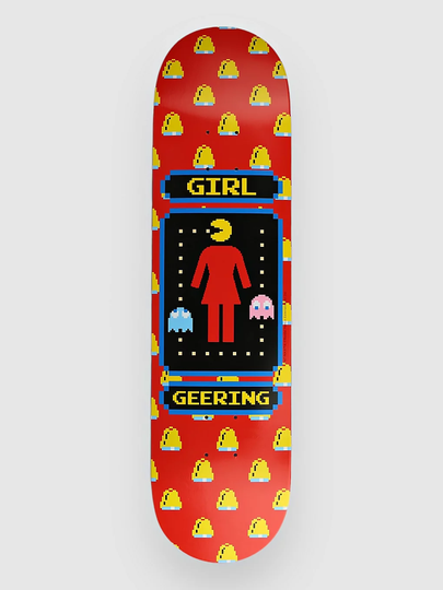 Girl Geering Pac-Man 8" Skeittilaudan dekki kuviotu