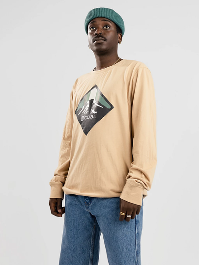 Coal Tracker Long Sleeve T-Shirt ruskea