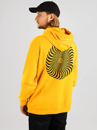 Spitfire Classic Swirl Hoodie keltainen