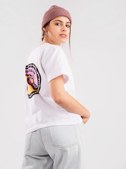 Quiksilver Crop T-Shirt valkoinen