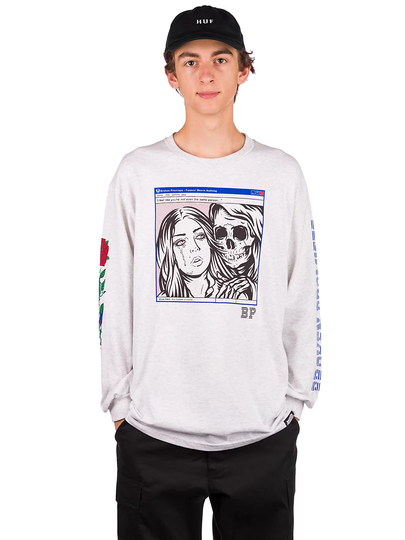 Broken Promises Disabler Longsleeve T-Shirt harmaa