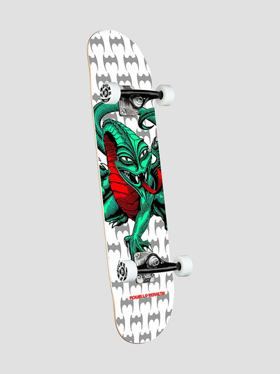 Powell Peralta Cab Dragon 7.5" Complete valkoinen