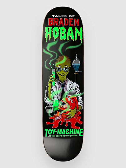 Toy Machine Hoban Mad Scientist 8.38" Skeittilaudan dekki musta