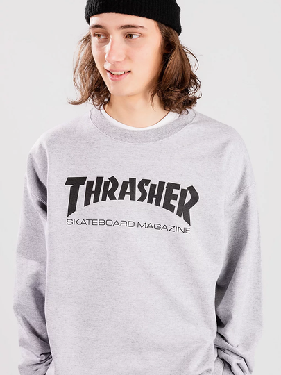 Thrasher Skate-Mag Crewneck Sweater harmaa