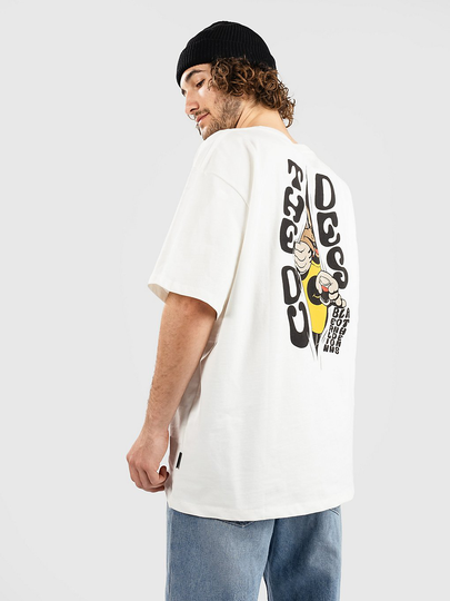 The Dudes Curt T-Shirt valkoinen