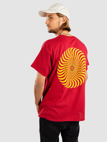 Spitfire Classic Swirl T-Shirt punainen