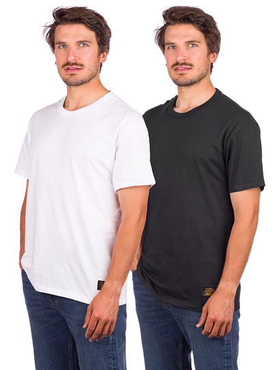 Levi's Skate 2 Pack T-Shirt musta