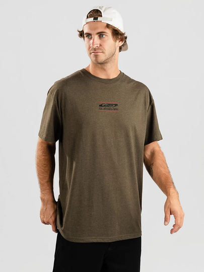 Quiksilver World Tour 92 T-Shirt vihreä