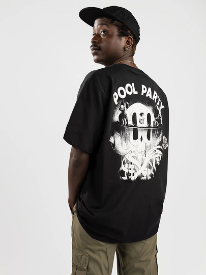 The Dudes Pool Party T-Shirt musta