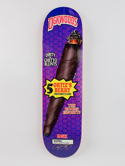 DGK All Night Ortiz 8.1" Skateboard Deck kuviotu