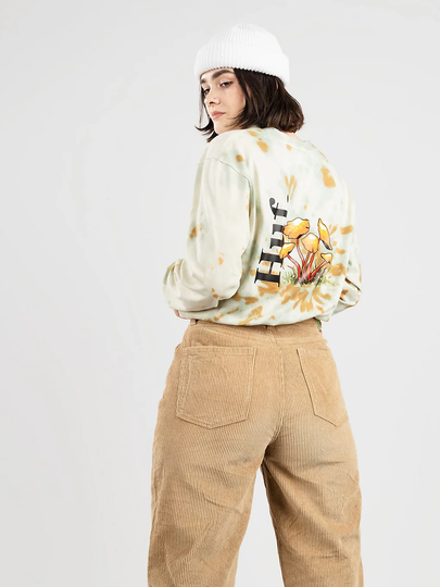 HUF Tiedye Shroom Relax Long Sleeve T-Shirt tiedye