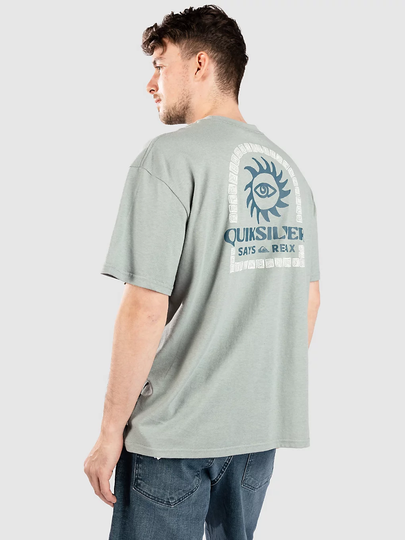 Quiksilver Sun Power T-paita vihreä