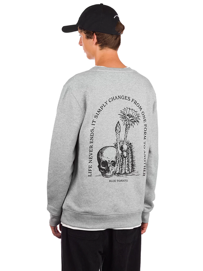 Blue Tomato Life Never Ends Sweater harmaa
