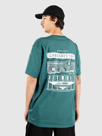 Carhartt WIP Catalogue T-paita vihreä