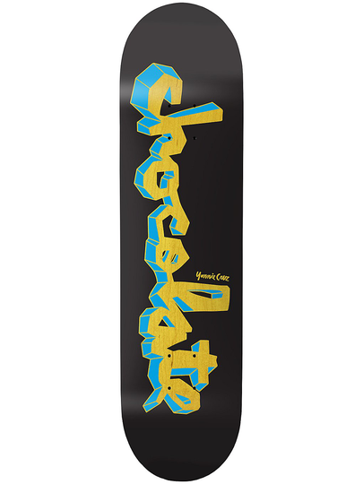Chocolate Cruz Lifted Chunk 8.1875" Skateboard Deck musta