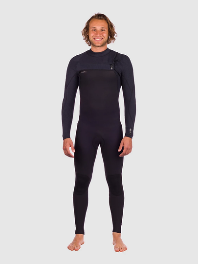 O'Neill Hyperfreak 4/3mm+ Chest Zip Full Märkäpuku musta