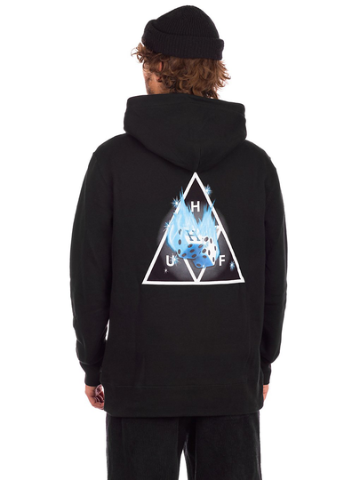 HUF Hot Dice TT Hoodie musta
