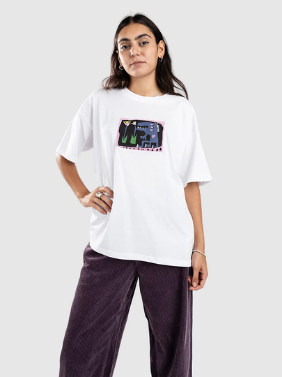 Volcom Ride The Tee T-Paita valkoinen
