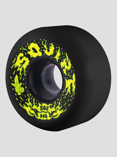 Cruzade Squirt 56mm 84A Black Renkaat kuviotu