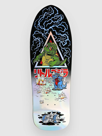 Santa Cruz X Godzilla Jr. Natas 9.9" Skeittilaudan dekki kuviotu