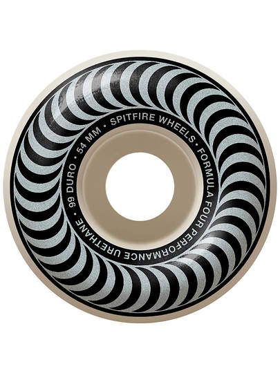 Spitfire Formula 4 99D 54mn Classics Shape Wheels valkoinen