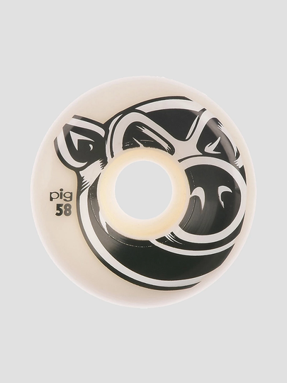 Pig Wheels Head C-Line 101A 50mm Wheels valkoinen