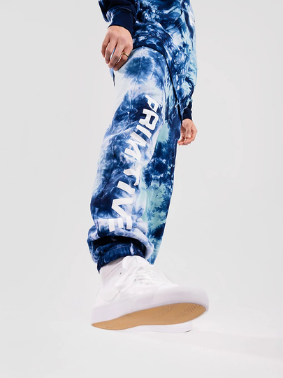 Primitive Euro Washed Fleece Jogging Pants tiedye