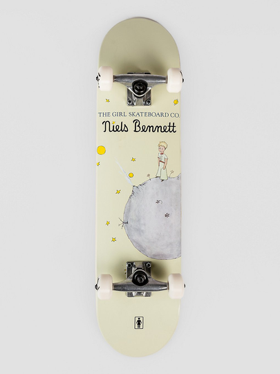 Girl Bennett Little Prince 7.5" Complete valkoinen