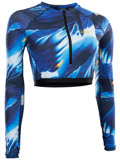 Ion Amaze Shorty Longsleeve Rash Guard sininen