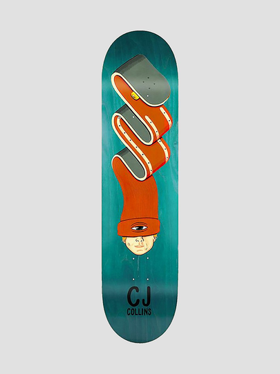 Toy Machine Collins Skate Beanie 8.0" Skateboard Deck kuviotu