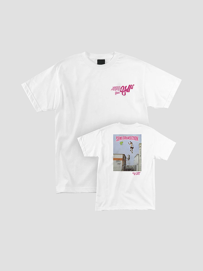 OJ Wheels Natas Goodnight Be Safe T-Shirt valkoinen