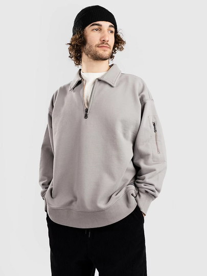 Levi's Skate New Quarter Zip Sweater harmaa