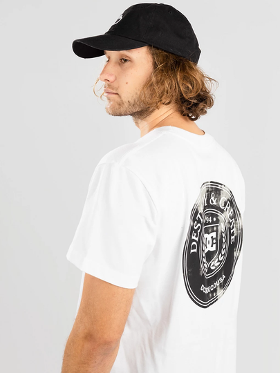 DC Black OP Crest T-Shirt valkoinen