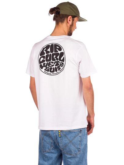 Rip Curl Wetsuit Icon T-Shirt valkoinen