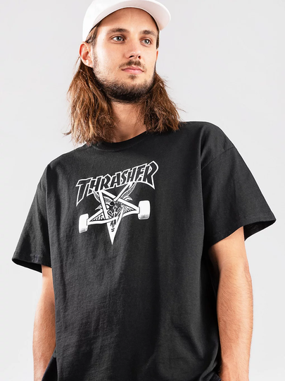 Thrasher Skate Goat T-Shirt musta