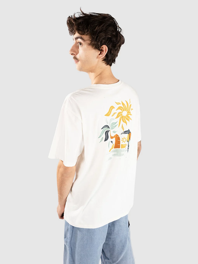 Hurley Youcan Tucan T-paita valkoinen