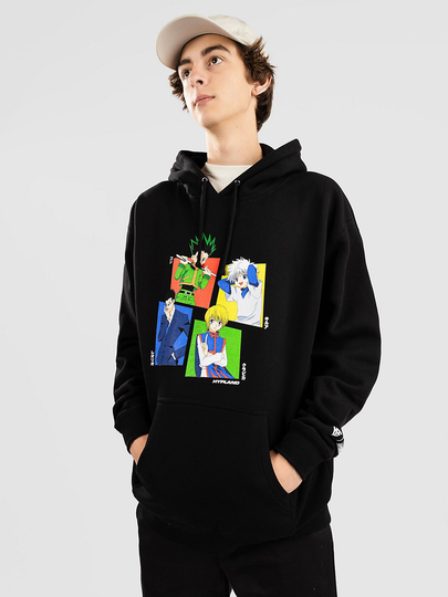 Hypland Hxh Main Four Hoodie musta