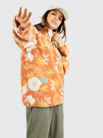 Patagonia Lw Synch Snap Fleece Hoodie kuviotu