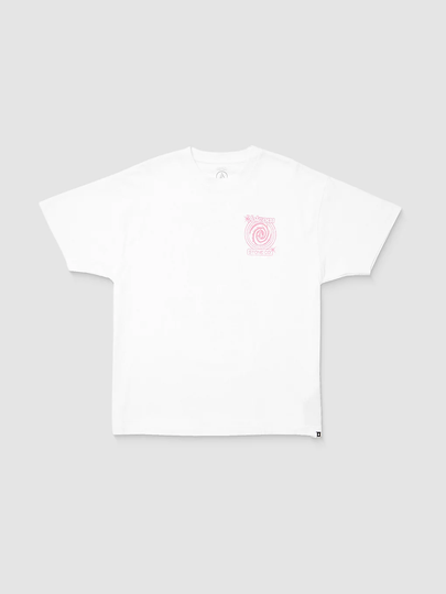 Volcom Deep Trance Lse T-paita valkoinen